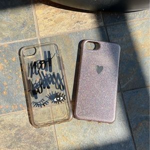 Set of 3 iPhone SE cases-used